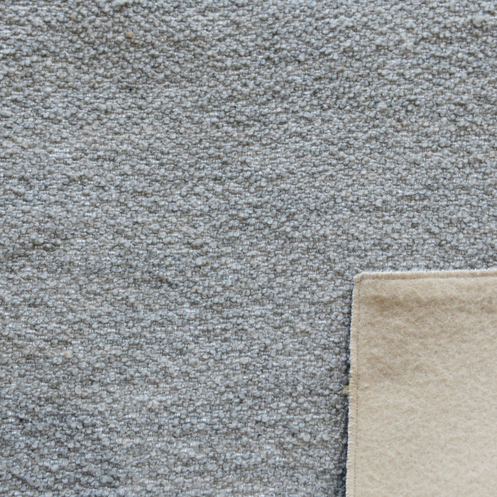 Tissu  thermique bouclette  525g/m2 - Gris clair