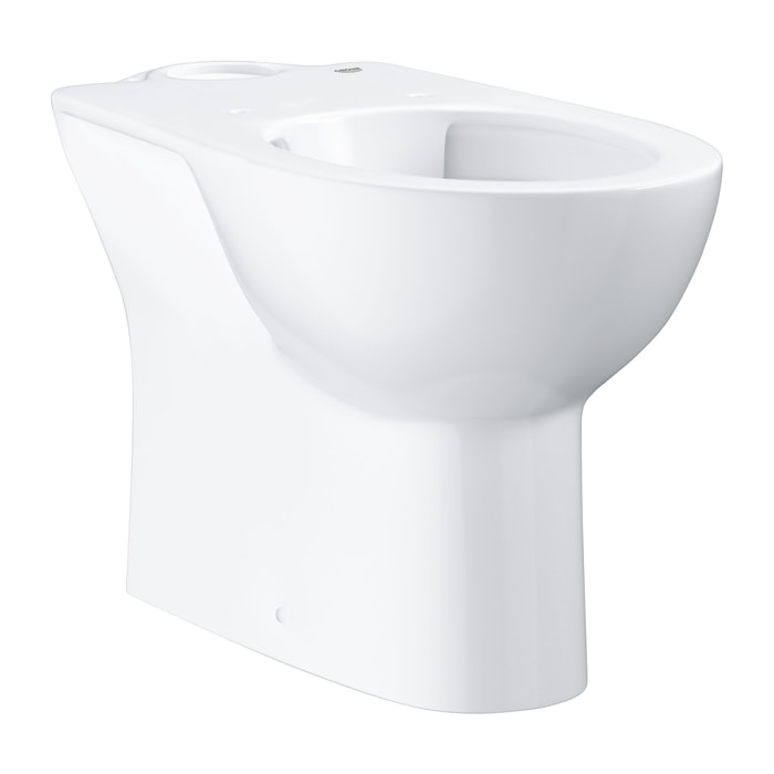 Cuvette WC à poser Bau Ceramic, Blanc alpin