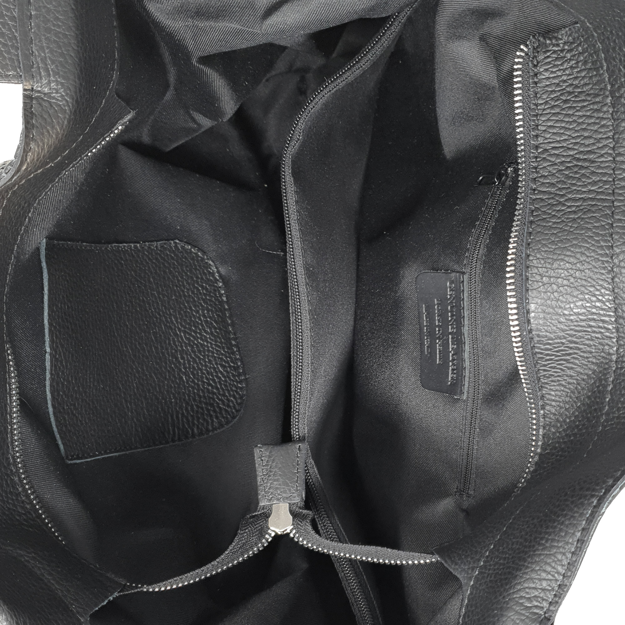 Chicca Borse Borsa a Mano Shopper Donna in Pelle Nero