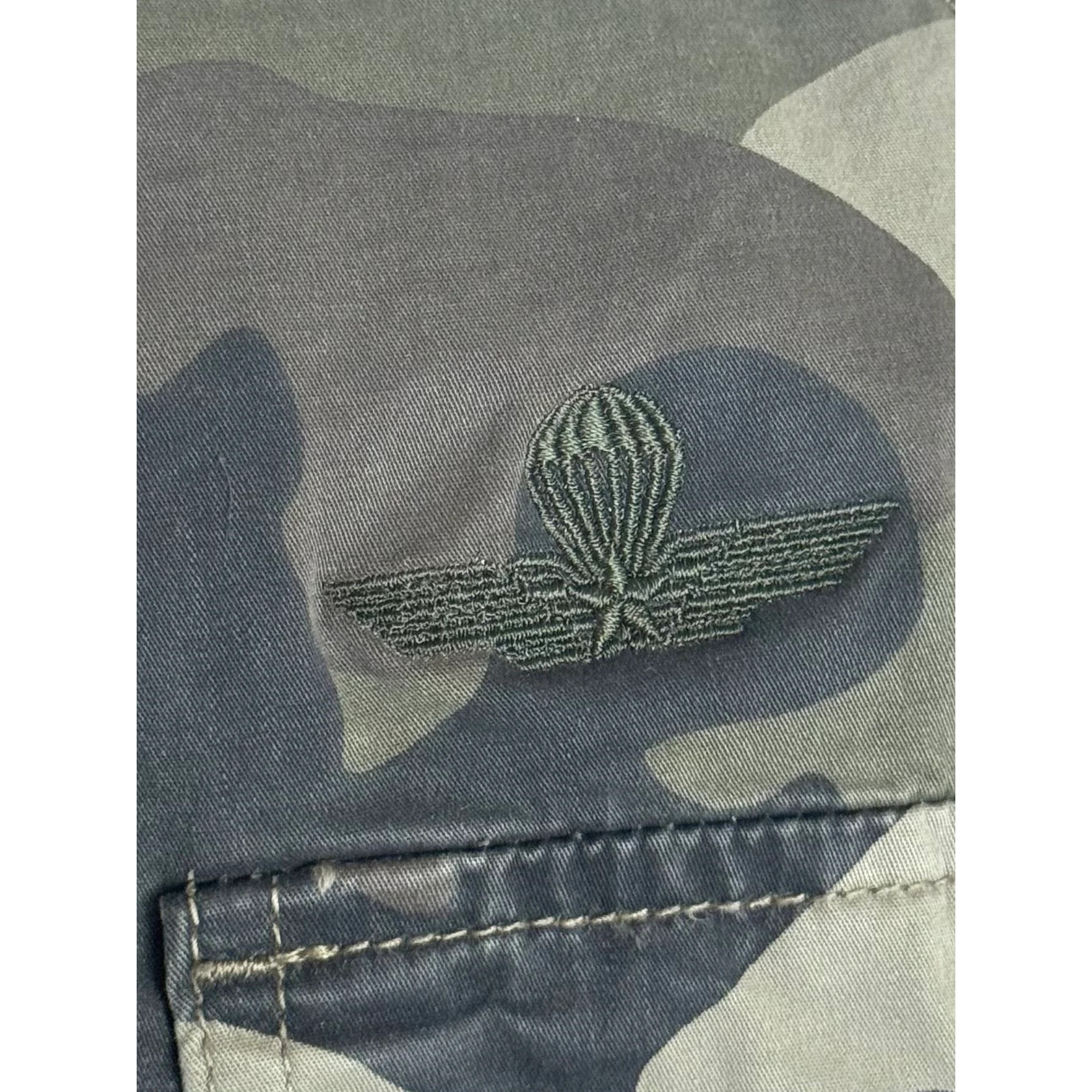 Bermuda Esercito cargo camouflage verdi uomo