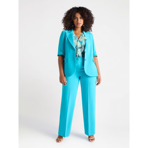 Fiorella Rubino - Pantalones rectos - Light - blue