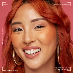 NYX Professional Makeup Buttermelt Blush Blush SOONER THE BUTTA