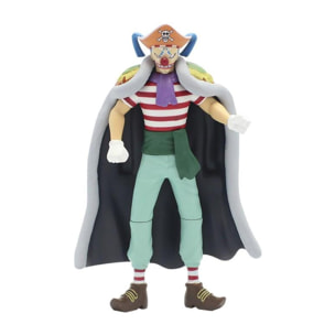 One Piece Figura Buggy il Clown Stellare Articolata e Smontabile 12 Cm Obyz