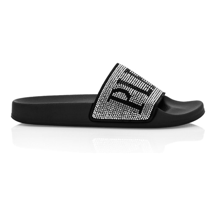 PHILIPP PLEIN Flat Gummy Sandals