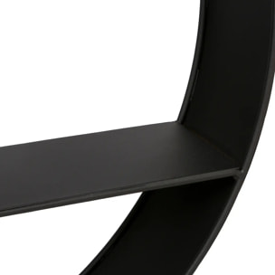 Étagère murale "Modern" noir D55cm