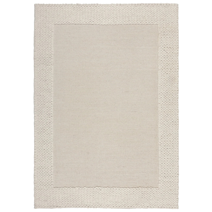 Tapis en mélange de laine RUE PLAIT
