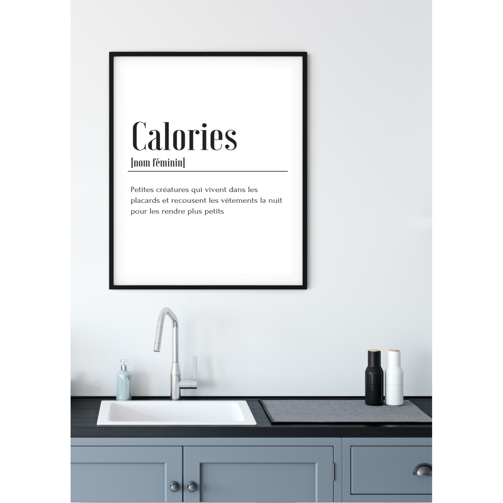 Affiche Définition Calories