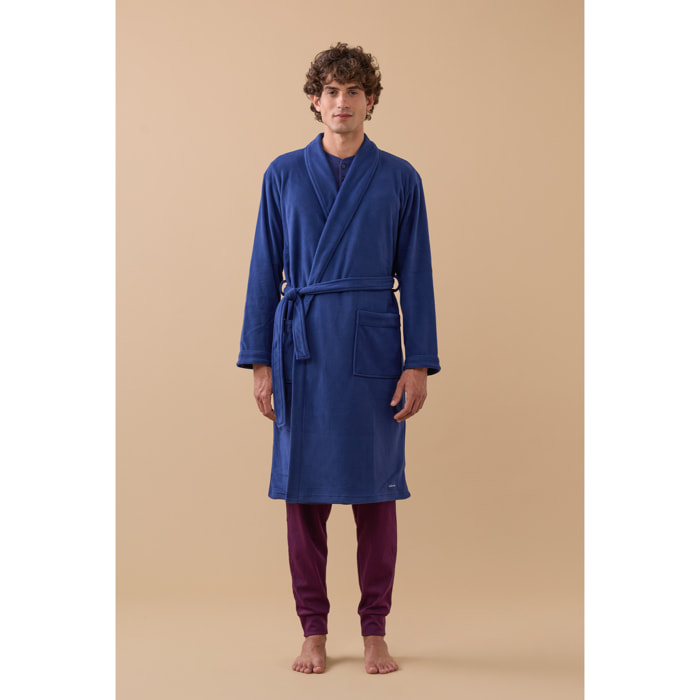 Vestaglia uomo invernale in micropile articolo unito. Noidinotte