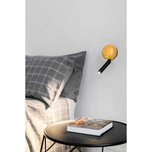 PRESS Lampe applique lecteur jaune