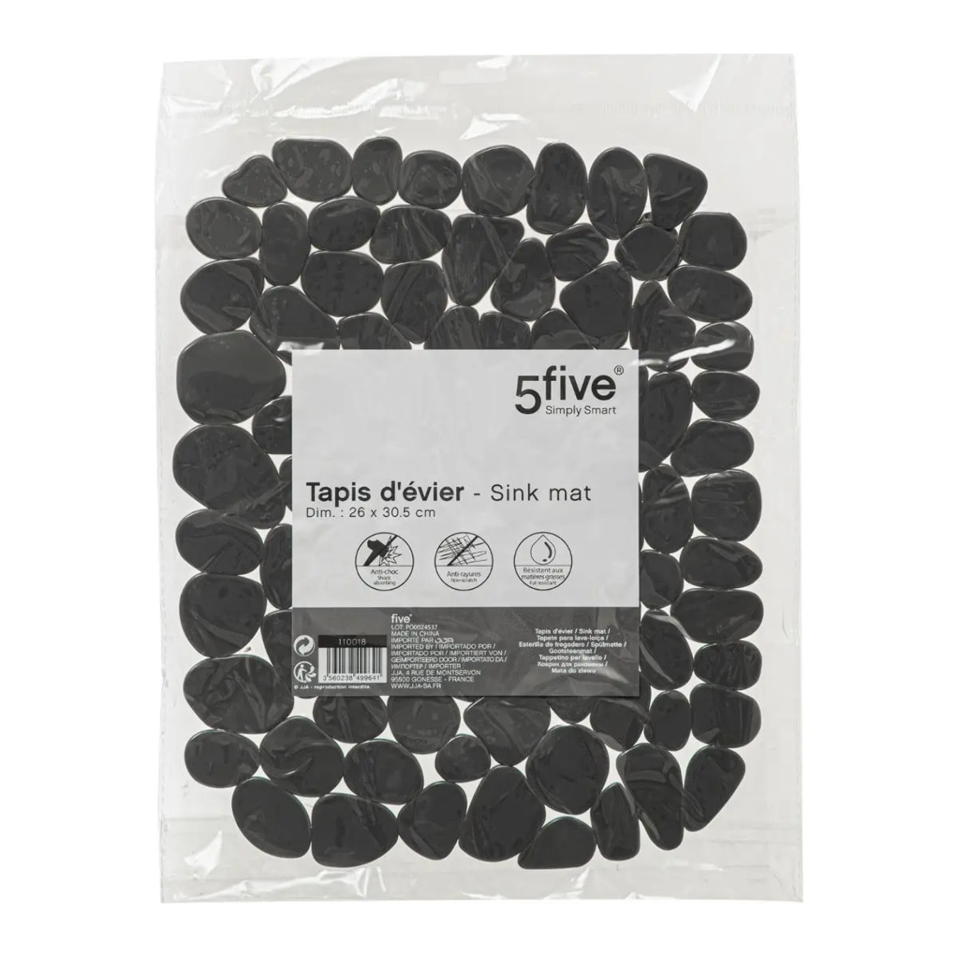 Fond d'évier en PVC 32x26 cm