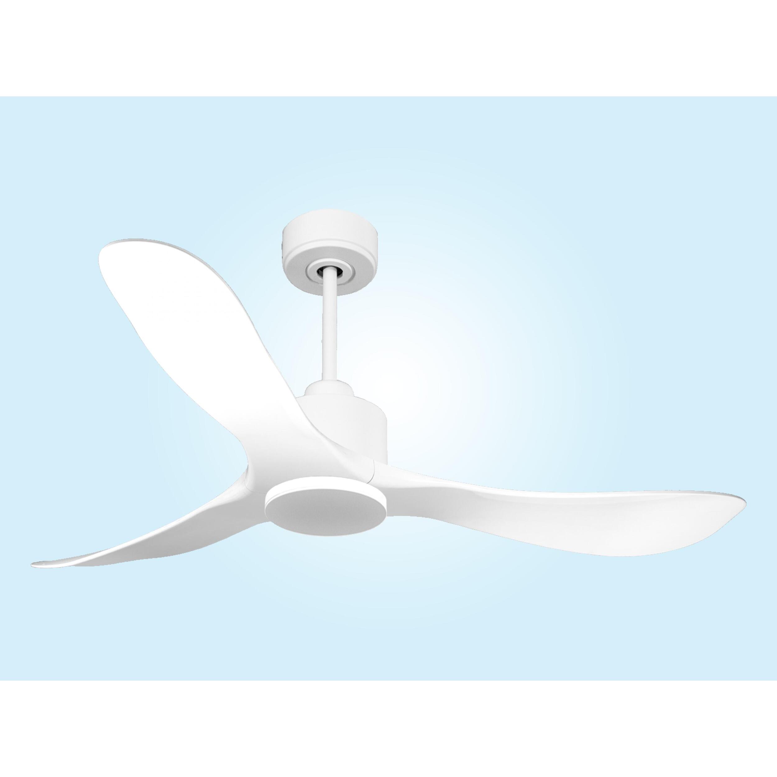 Ventilador de techo Reversible Termostato Wifi Motor DC Techos Inclinados Mando a Distancia Hypersilence Memoria TongaD132C0364872 PURLINE