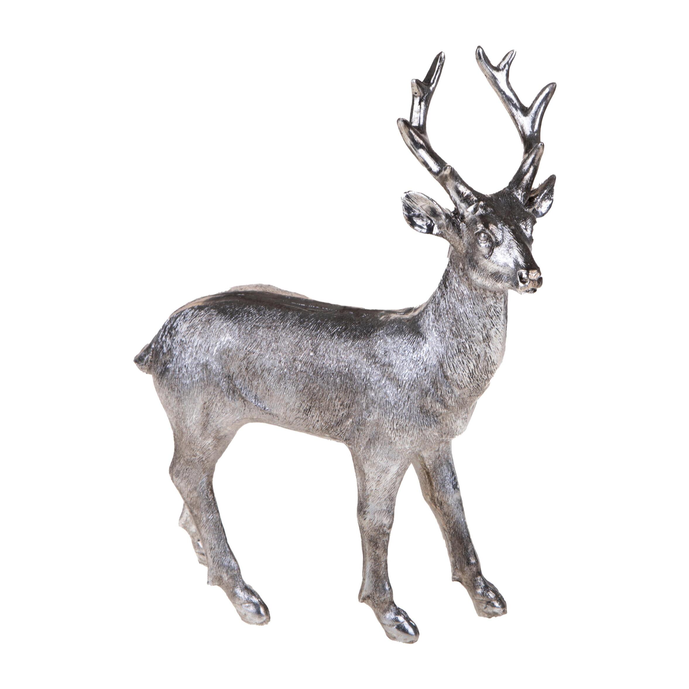 Renna in piedi - Pezzi 1 - 26xH34,5x11cm - Bianchi Dino SpA