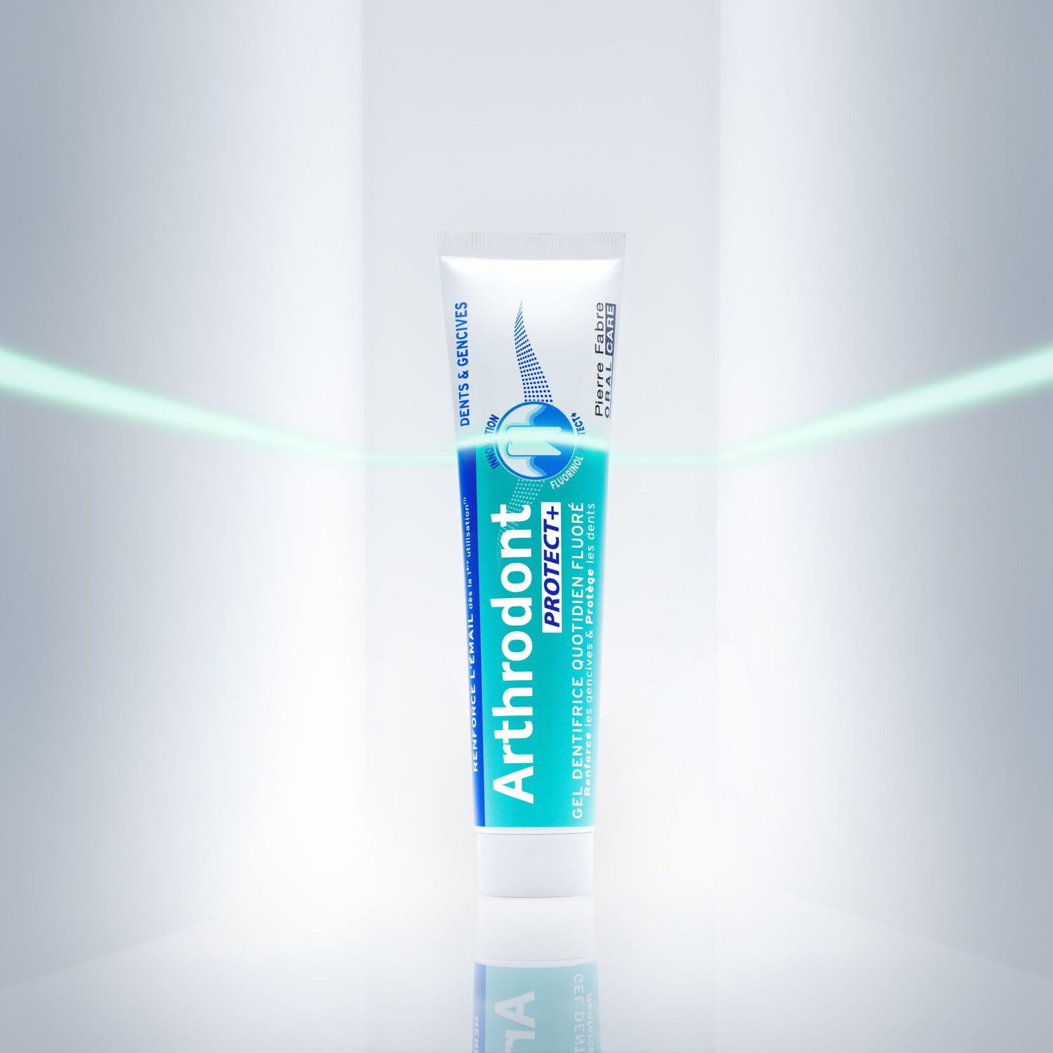 Arthrodont Protect+ - Lot 2x75 ml Gel Dentifrice Fluoré Protection Gencives et Dents