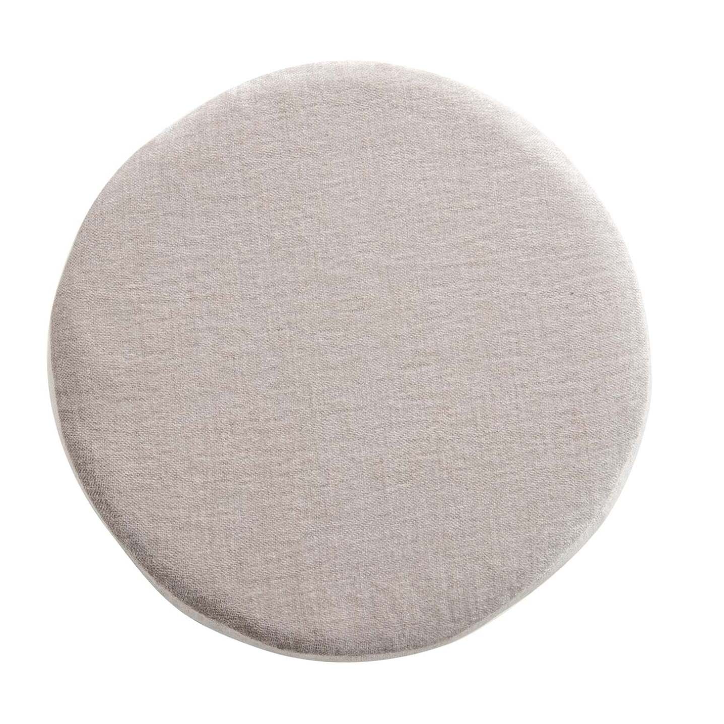 Puff Velvet Azul Gris 40x40x43 Cm