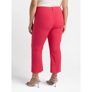 Fiorella Rubino - Pantalones con pequeños pedrería - Rojo