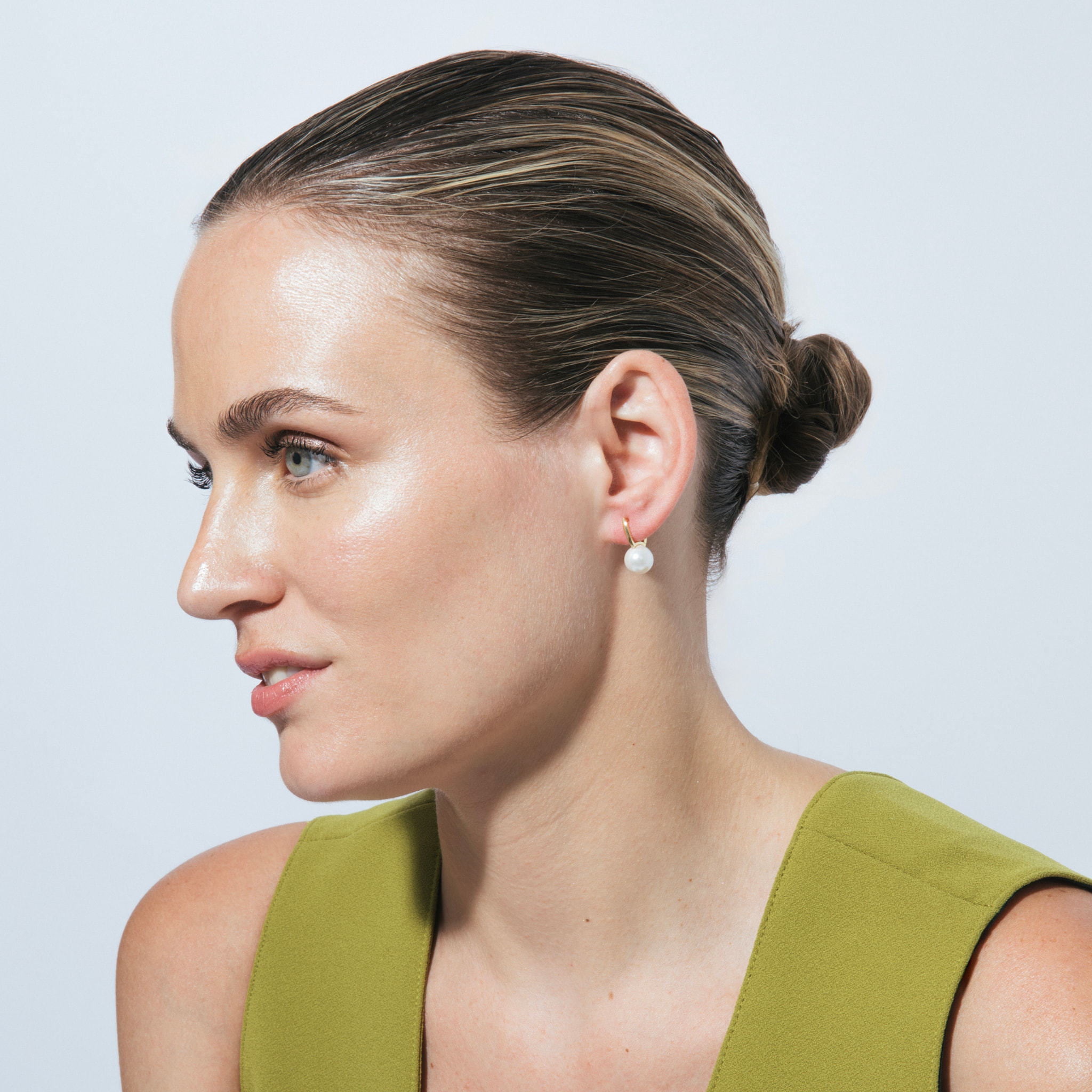Pendientes Siansa acabado oro amarillo 18k