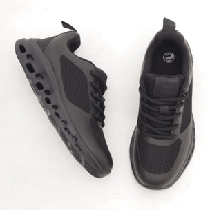 SNEAKERS RUNNING CLOUD GOMMA NERO