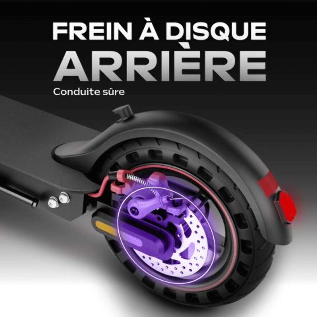 UrbanGlide Ride 100 MAX 2 – Trottinette électrique 350W, 10", 35 km d'autonomie, suspensions & clignotants