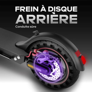 UrbanGlide Ride 100 MAX 2 – Trottinette électrique 350W, 10", 35 km d'autonomie, suspensions & clignotants