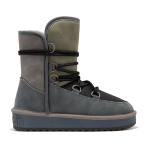 Botas Australianas Corte Alto Nordic Trk Gris D.Franklin