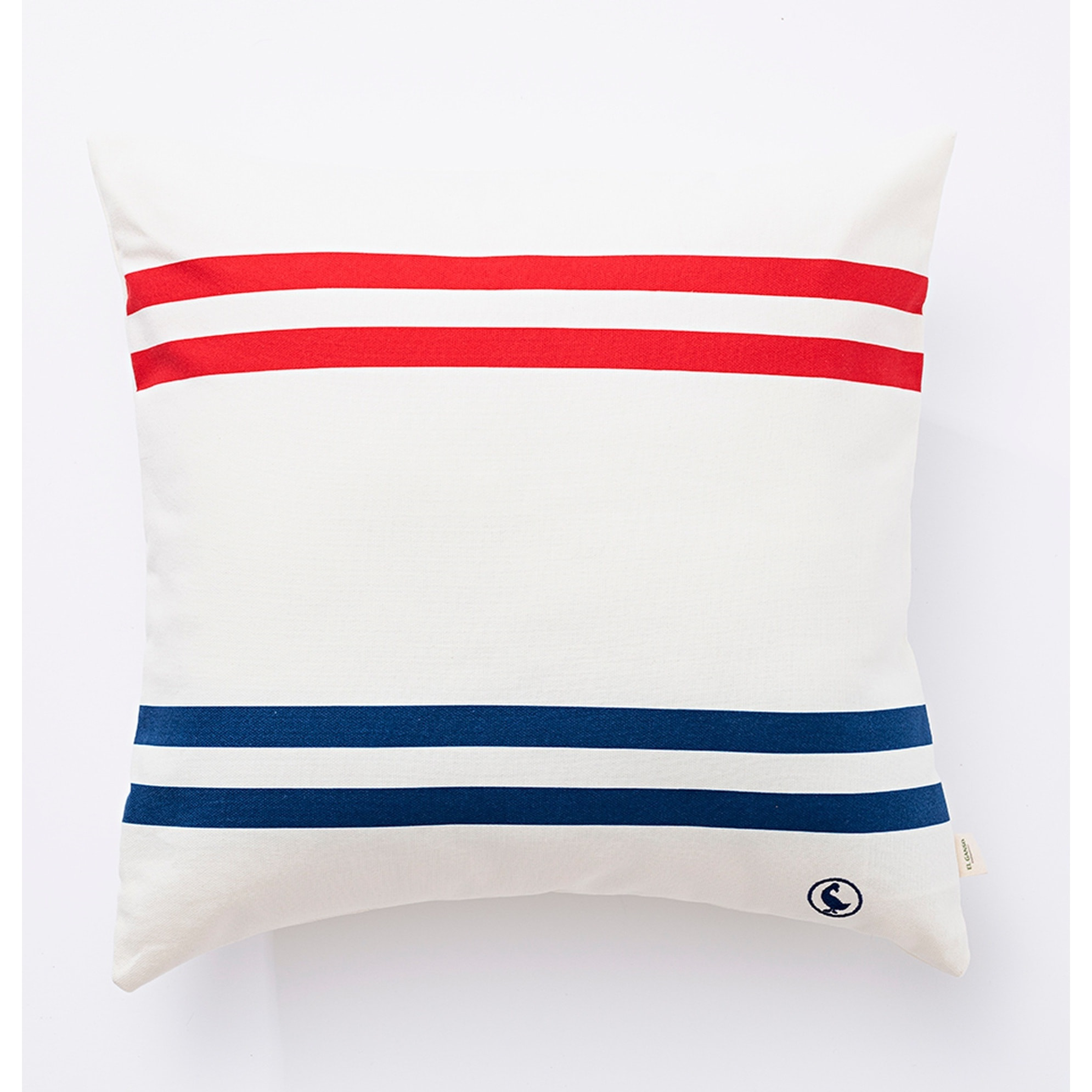 Cojín 40x40cm 100% algodón 300gsm color crudo el ganso