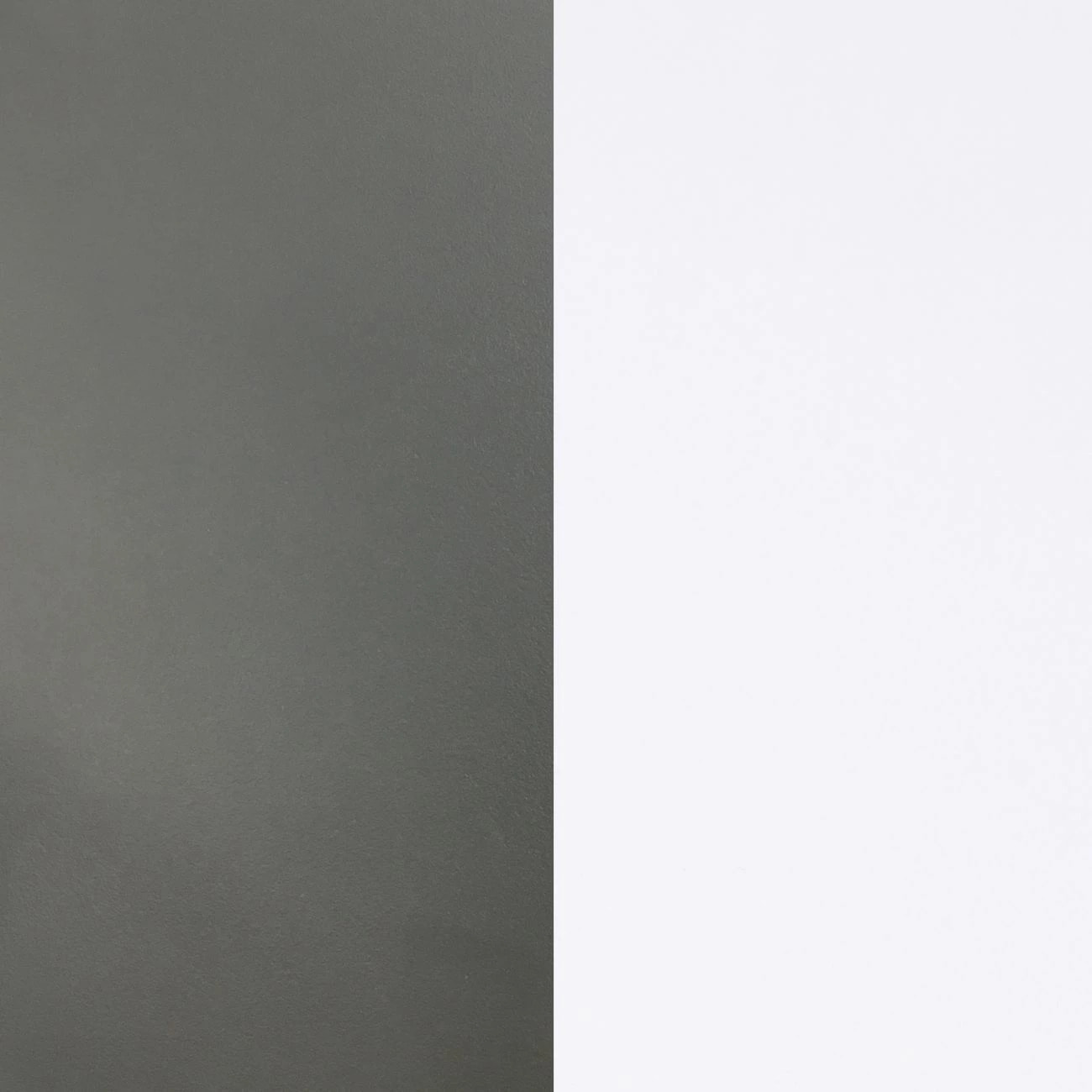 Mesa de escritorio Adam Blanco Artik (Blanco Mate) - Gris Grafito