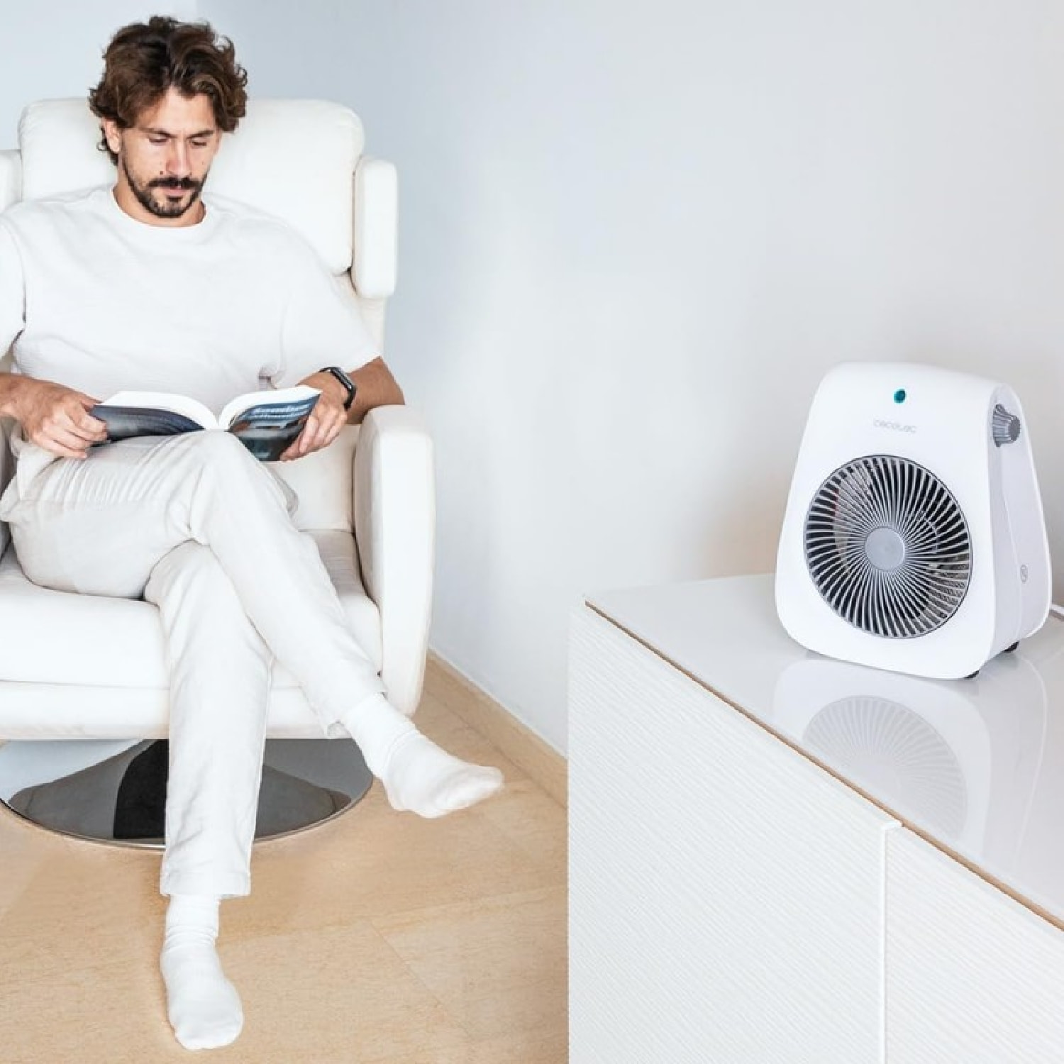 Cecotec Termoventilador Termoventilador ReadyWarm 2000 Max Force White