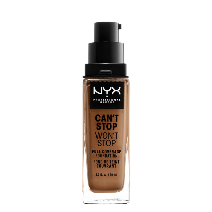 NYX Professional Makeup Fond de teint Liquide Can't Stop Won't Stop Foundation Mahogany