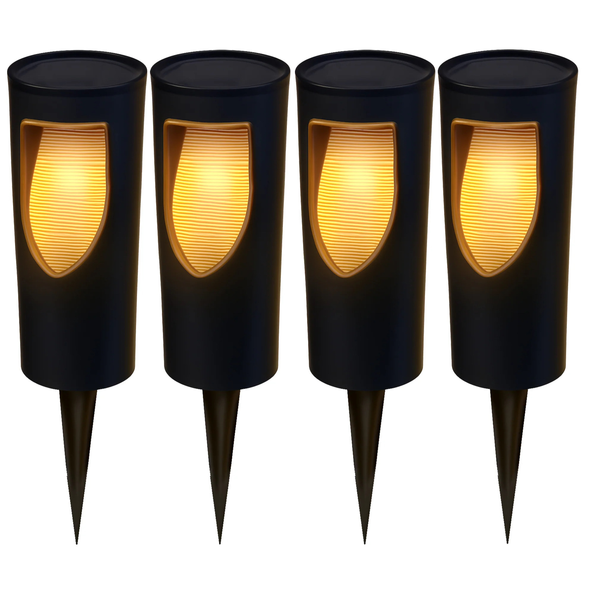 6 balise solaire à piquer GRILLY H34CM