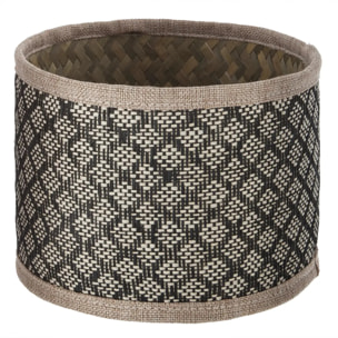 Set de 3 paniers "Nomade" - roseau