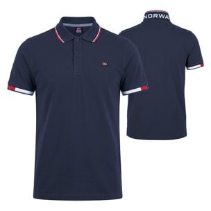 Polo Uomo NORWAY NAUTICAL Manica Corta Cotone