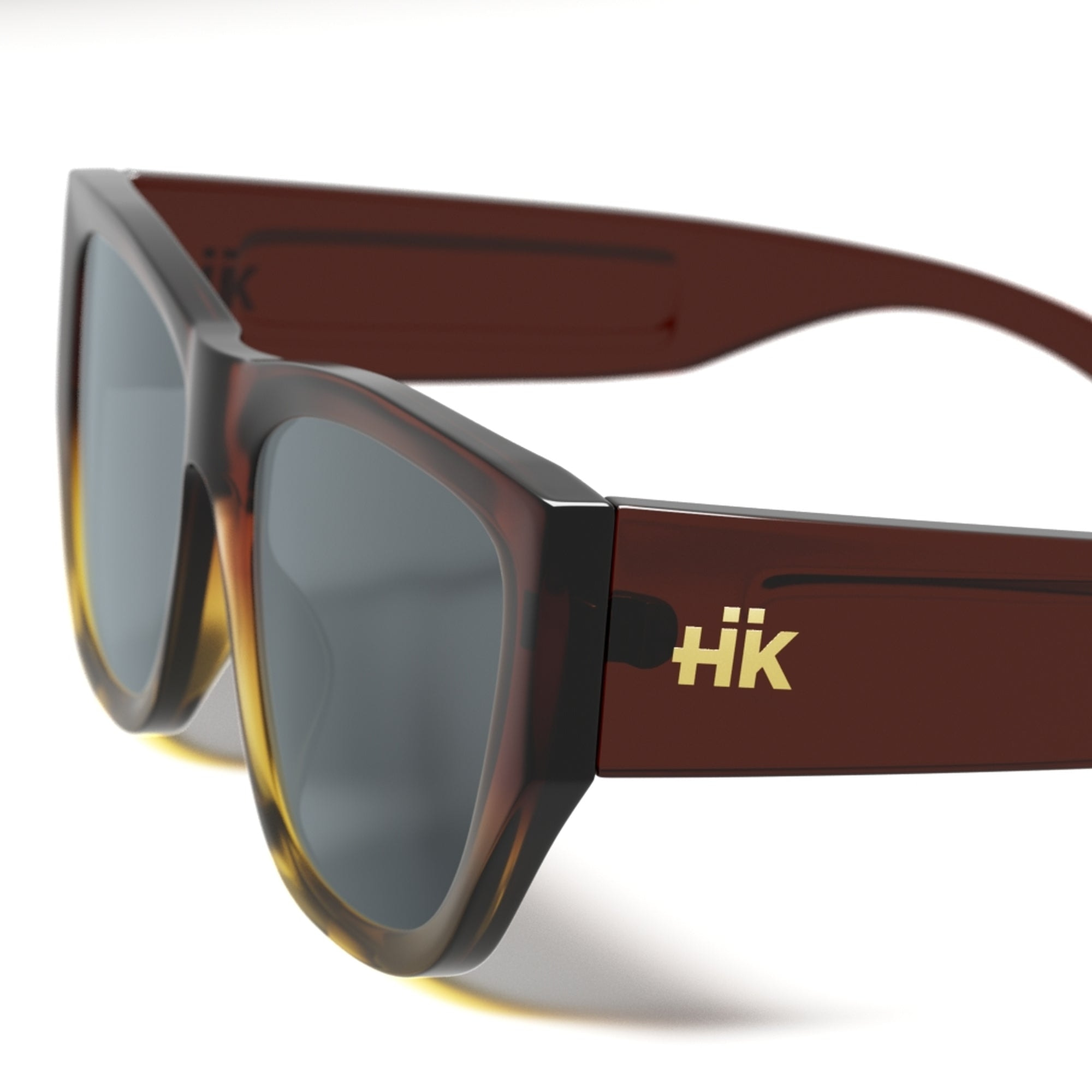 Gafas de Sol Creta Marron Hanukeii para hombre y mujer