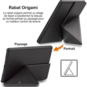 Etui IBROZ Origami Kindle Paperwhite - 2024 noir