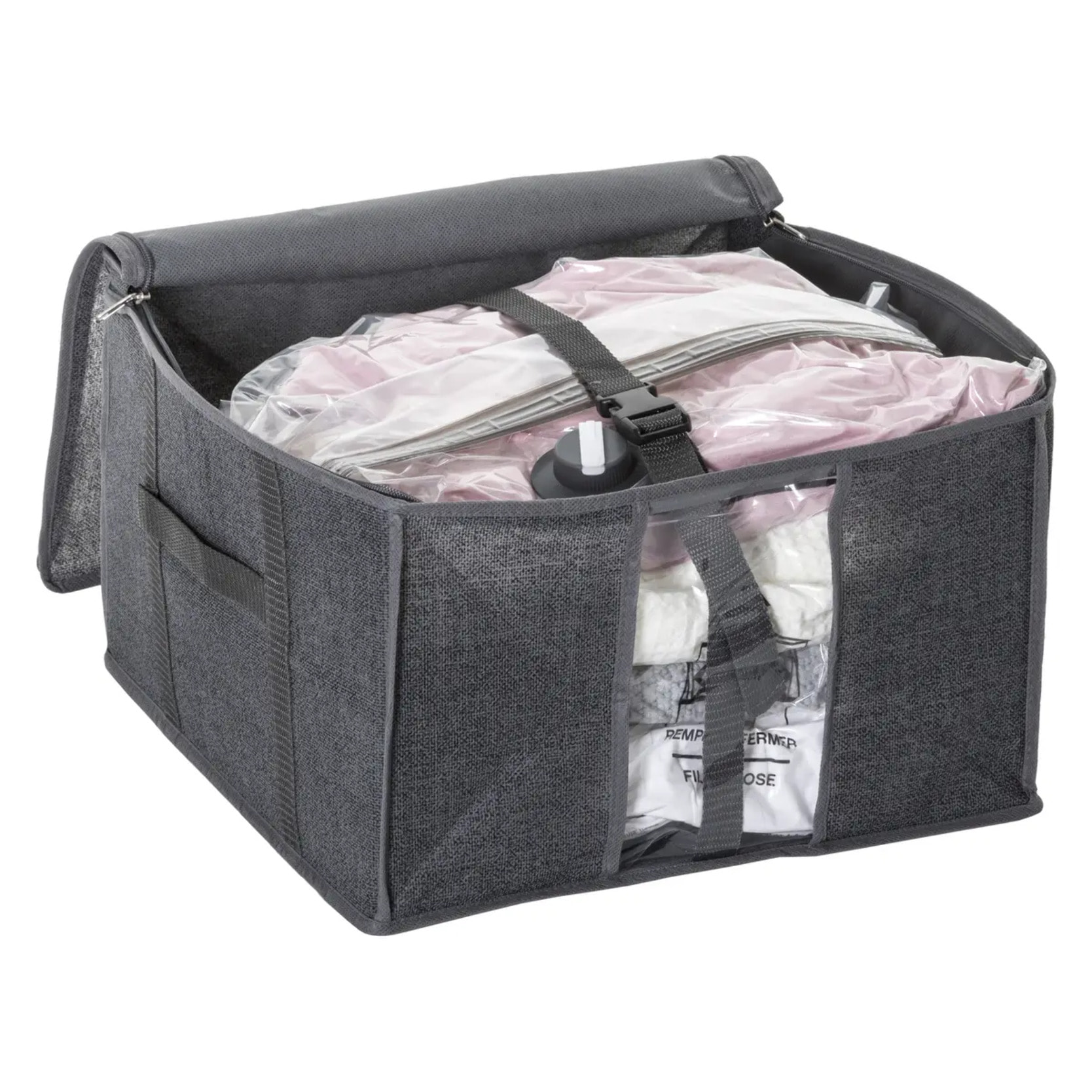 Housse rangement sous vide 40x40x25cm "Air-Store"