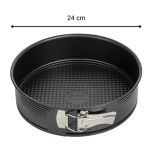 Moule à manqué à charnière 24 cm Zenker Black Metallic