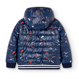 Parka reversible tejido técnico de niño