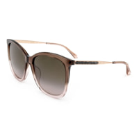 Jimmy Choo - lunettes de soleil - marron - indice solaire: cat. 3