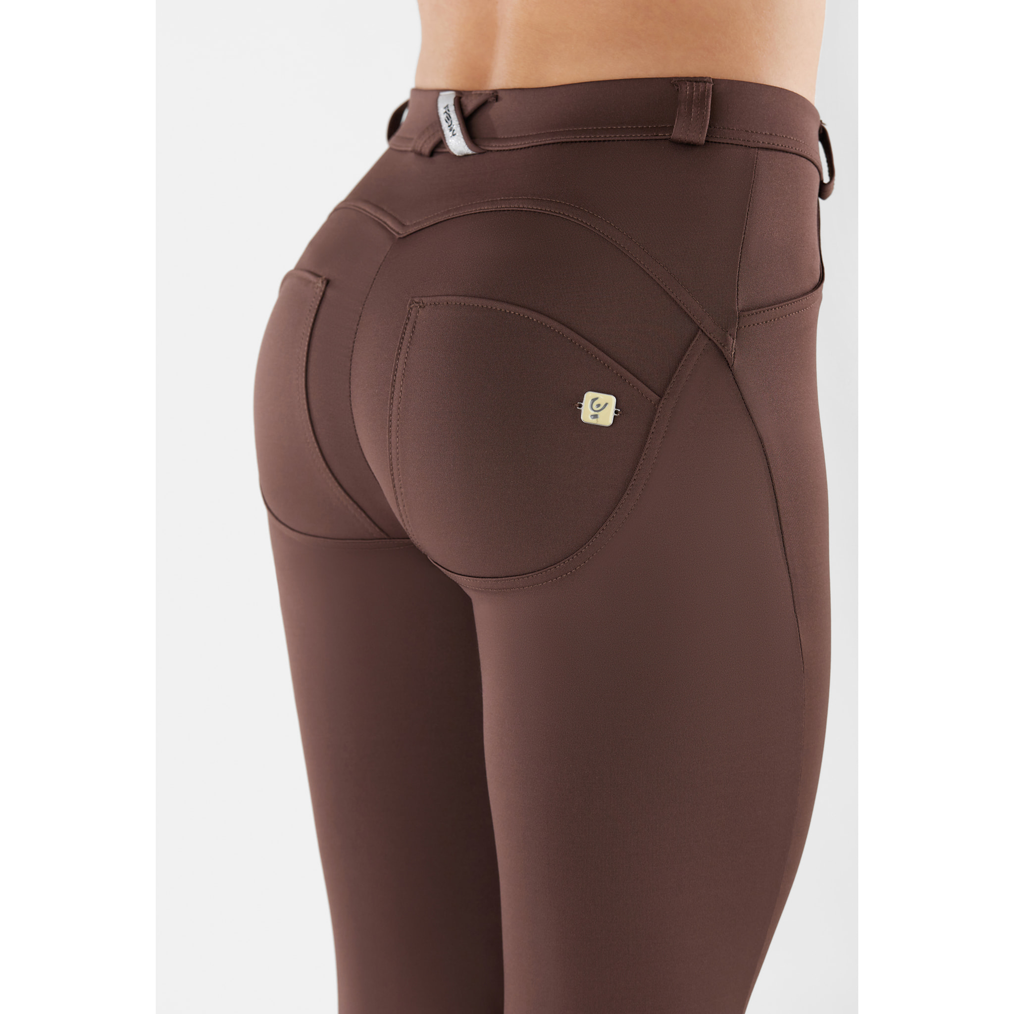 Pantaloni push up WR.UP® vita alta in tessuto traspirante