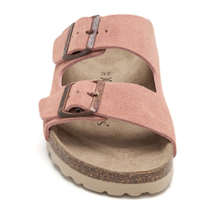 SANDALIA BABUNKERS ROSA