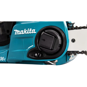 Motosierra sin cable - MAKITA - 36V = 2x18V Li-Ion - Sin batería ni cargador - Guía de 35 cm - DUC353Z
