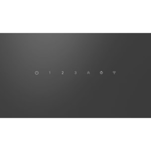 Hotte décorative murale inclinée BOSCH DWJ87FN6SF