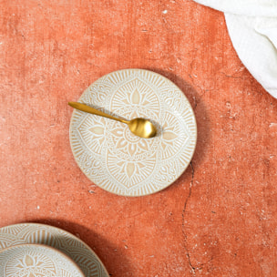 Assiette Sahara Beige D19.5cm