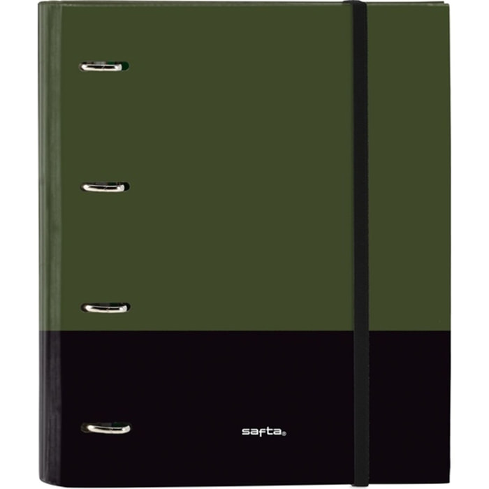 Carpeta 4 anillas 35mm c/recambio safta "dark forest"