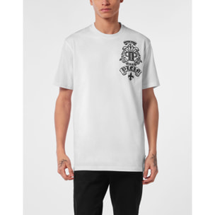 PHILIPP PLEIN Camiseta de cuello redondo y manga corta TATTOO