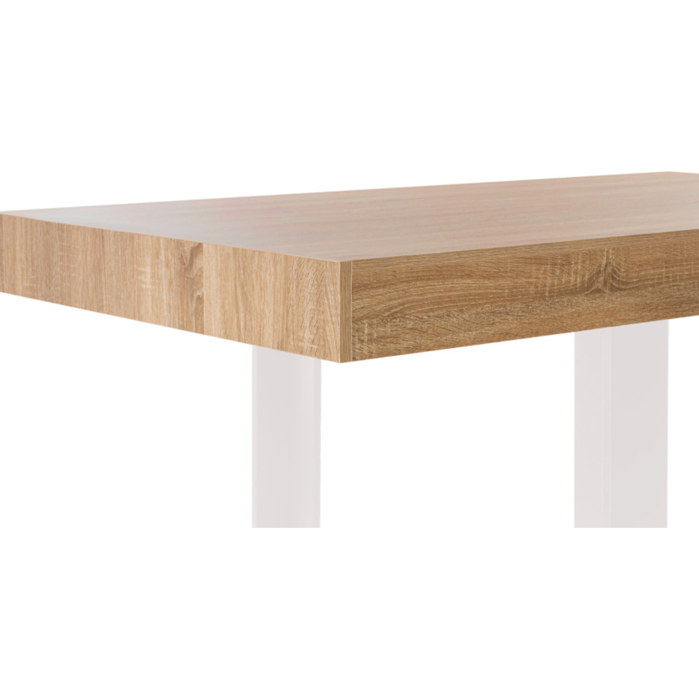 Table repas Brixton Bois - Blanc