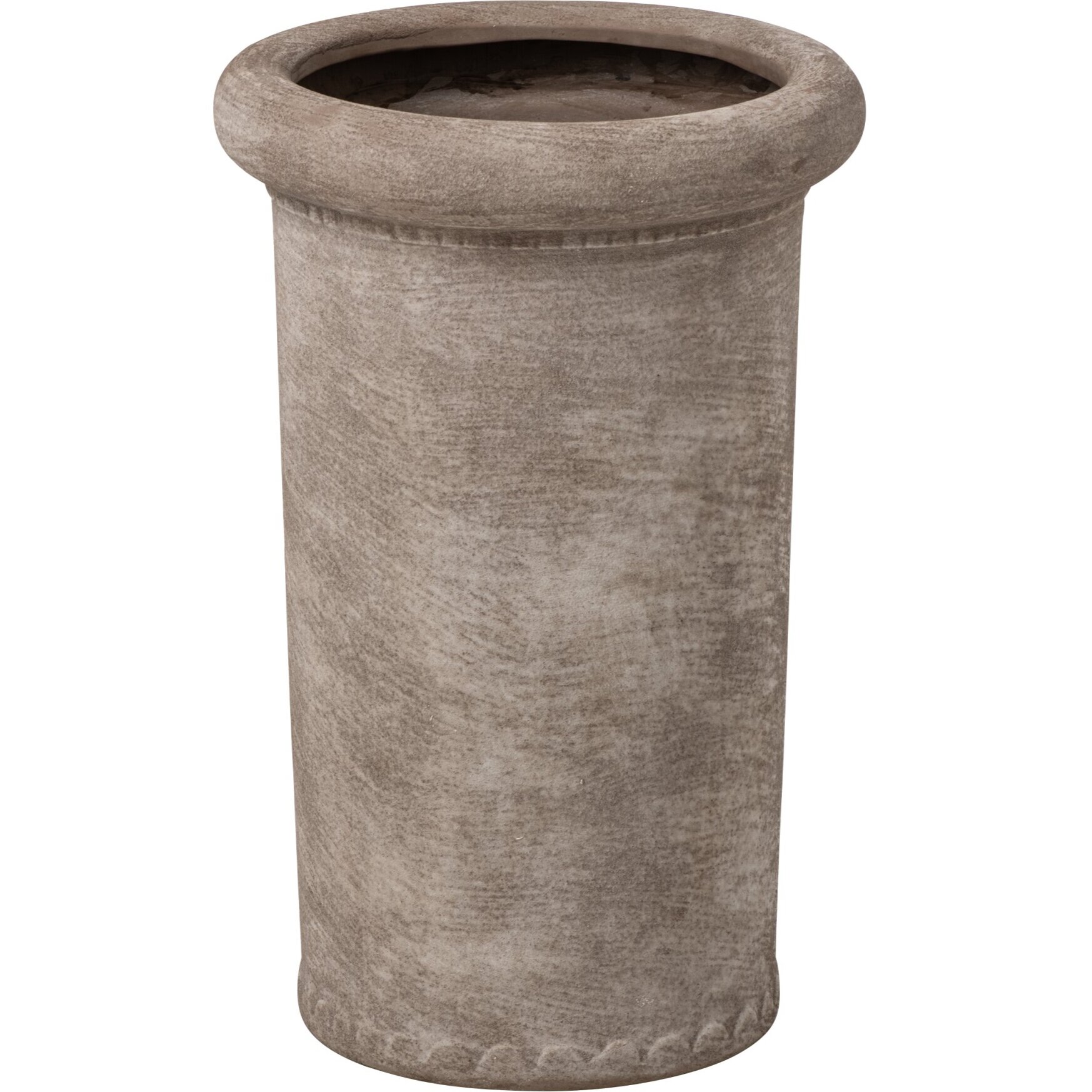 J-Line vase - grès - grège - small