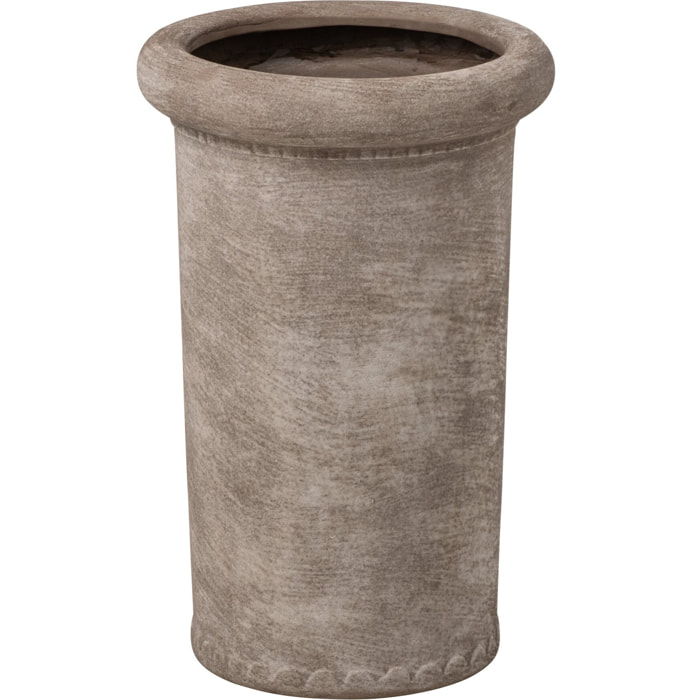 J-Line vase - grès - grège - small