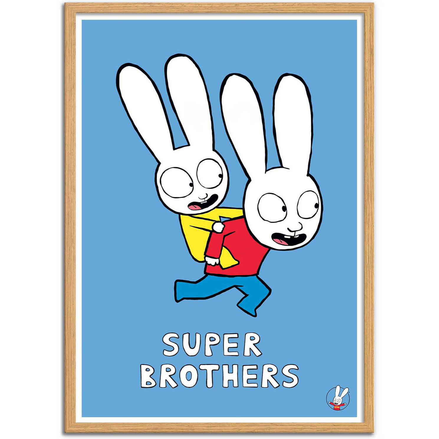 Affiche - Super Brothers - Simon Super Rabbit