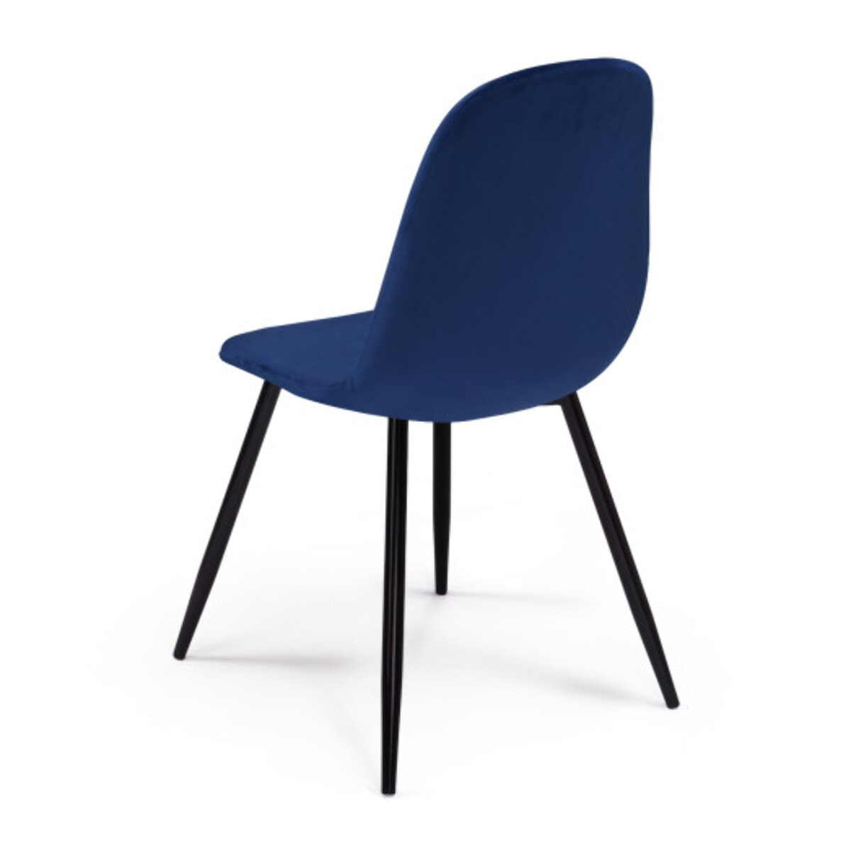 Chaises Sofia - Bleu - pied noir