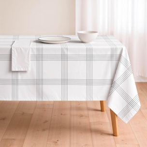 Nappe anti-taches OTTO NOIR - en 100 % coton